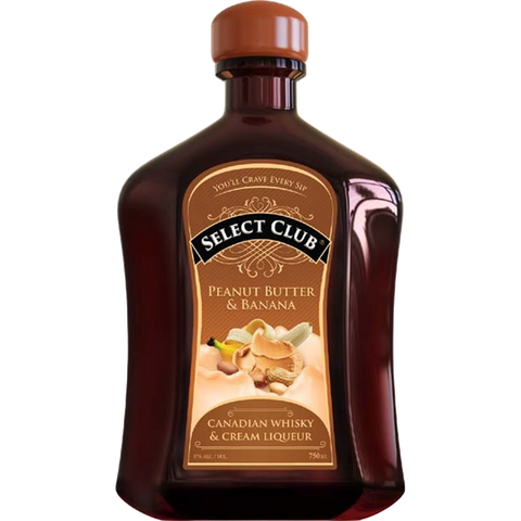 Select Club Peanut Butter and Banana Whisky & Cream