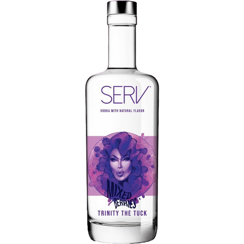 Serv Vodka Mixed Berries Trinity The Tuck