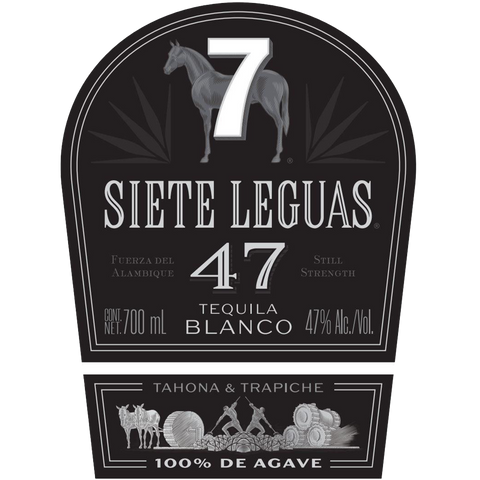 Siete Leguas 47 Still Strength Blanco Tequila