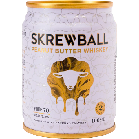 Skrewball Peanut Butter Whiskey 100mL (Single Can)