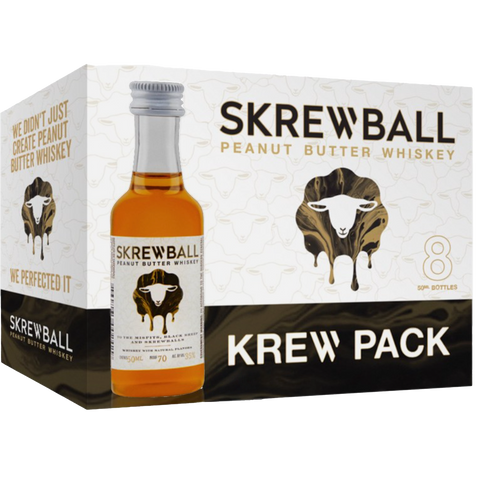 Skrewball Peanut Butter Whisky 50ml (8 Pack)