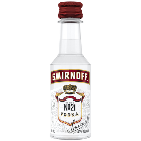 Smirnoff No. 21 Vodka 50ml Sleeve (10 bottles)