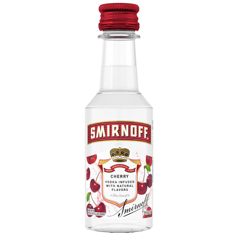 Smirnoff Cherry 50ml Sleeve (10 bottles)