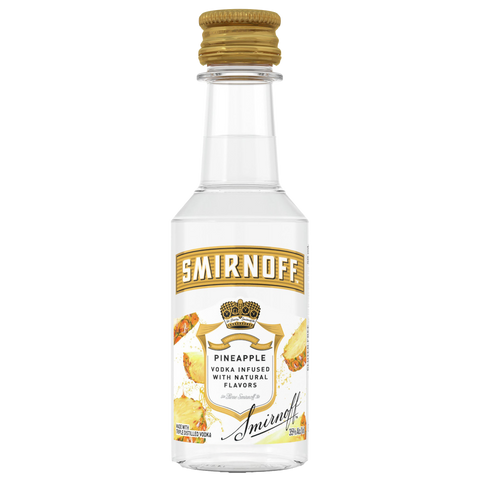 Smirnoff Pineapple Vodka 50ml Sleeve (10 bottles)