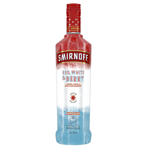 Smirnoff Red, White, and Berry Vodka