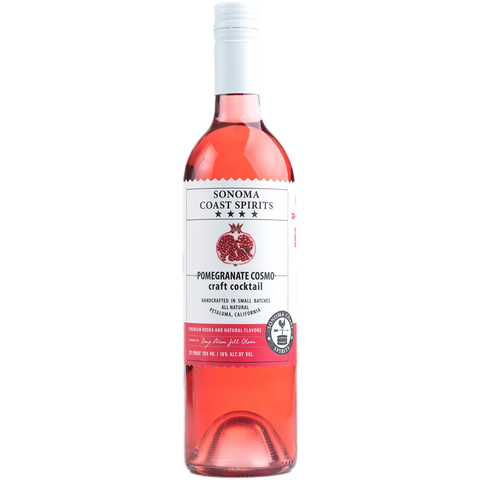 Sonoma Coast Pomegranate Cosmo Cocktail (Ready to Serve)