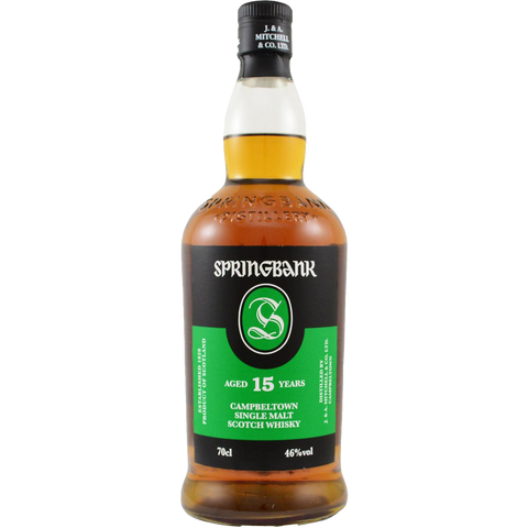 Springbank 15 Year Old Single Malt Scotch