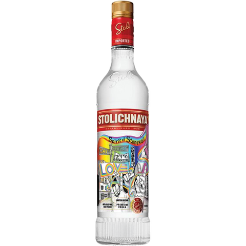 Stolichnaya Stoli Spirit of Stonewall Vodka 1L (Pride Limited Edition)