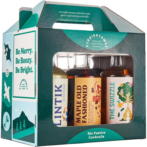 Straightaway Holiday 6 Pack Party Set