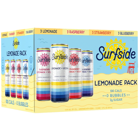 SurfSide Lemonade Variety 12 Pack