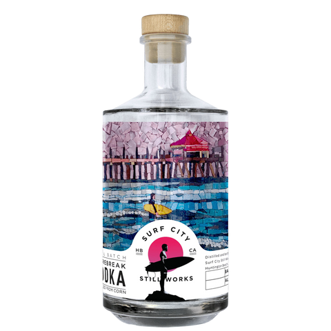 Surf City Still Works Shorebreak Vodka