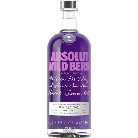 Absolut Wild Berri Vodka