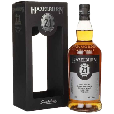 Hazelburn Triple Distilled Campbeltown 21 Year Single Malt Scotch