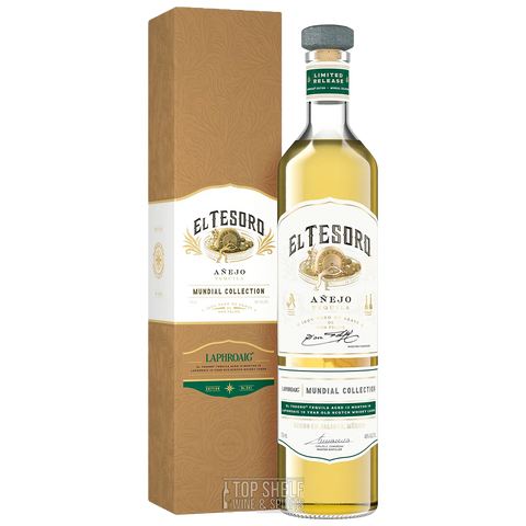 El Tesoro Mundial Laphroaig Scotch Cask Collection Añejo Tequila