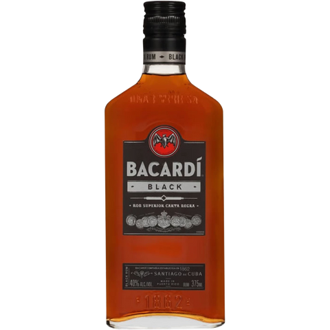 Bacardí Black Rum 375mL