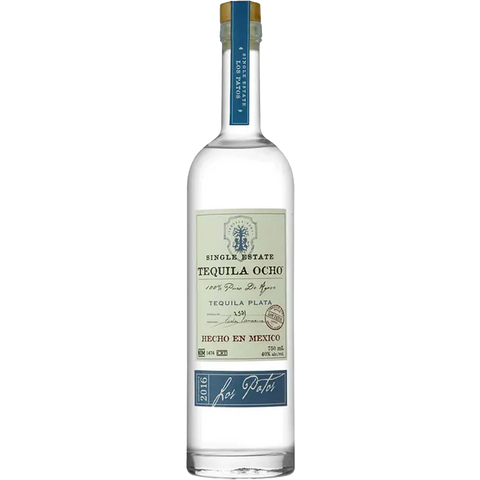 Tequila Ocho Plata Tequila