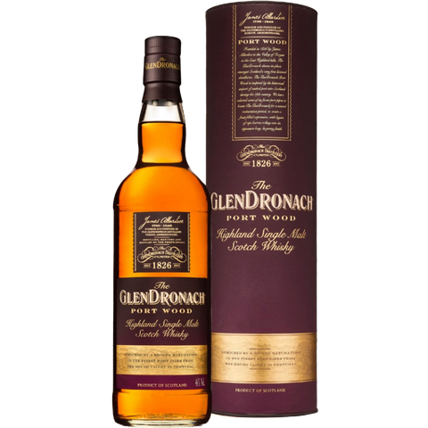 The GlenDronach Port Wood Scotch