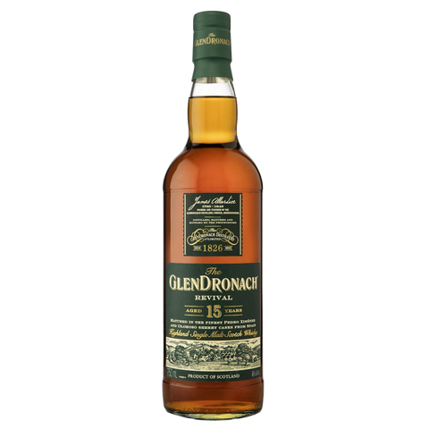 The Glendronach Revival 15 Year Scotch