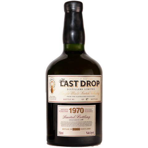 The Last Drop 1970 Glenrothes Single Malt Scotch Whisky