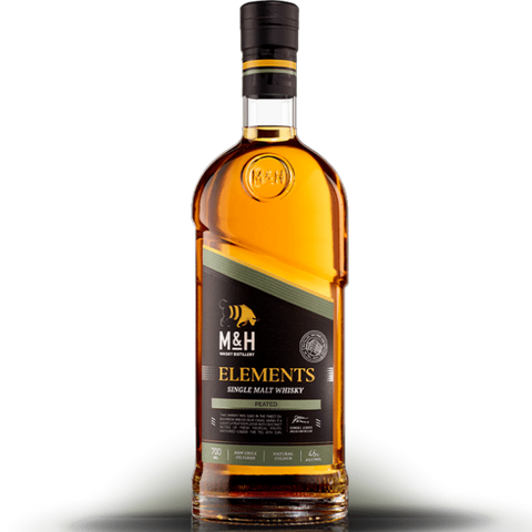 The M and H Distillery Elements Peated Single Malt Whisky