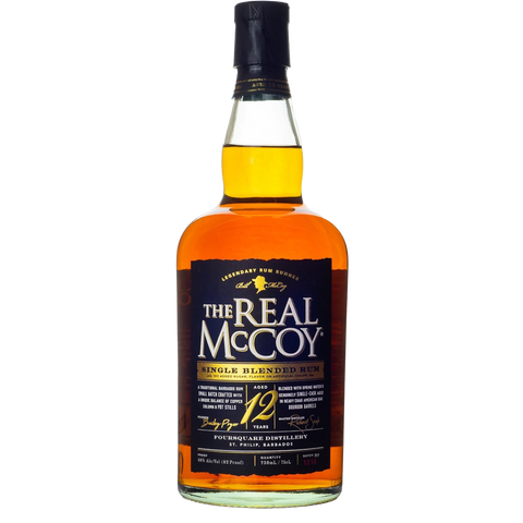 The Real McCoy 12 Years Aged Super Premium Rum