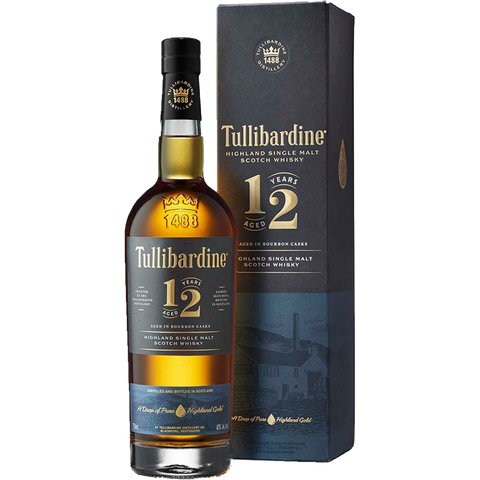 Tullibardine 12 Year Highland Single Malt Scotch Whisky