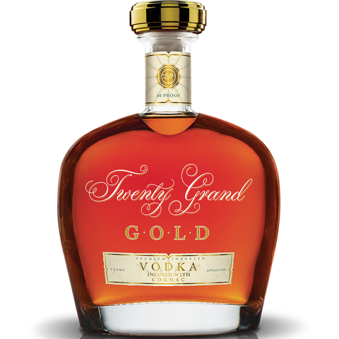 Twenty Grand Gold Vodka Infused with Cognac