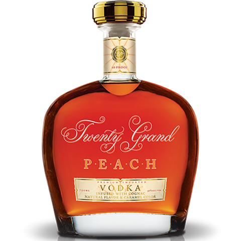 Twenty Grand Peach Vodka Infused with Cognac