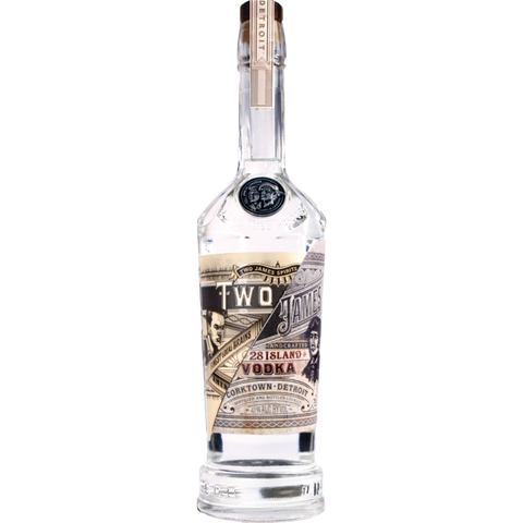 Two James 28 Island Vodka