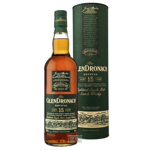 The Glendronach Revival 15 Year Scotch