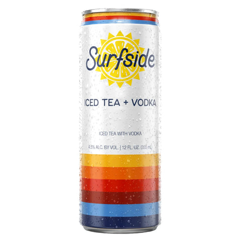 Surfside Iced Tea + Vodka 12 oz can, 4.5% ABV