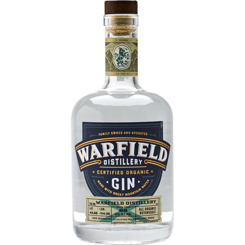 Warfield Distillery Certified Organic Barreled Gin