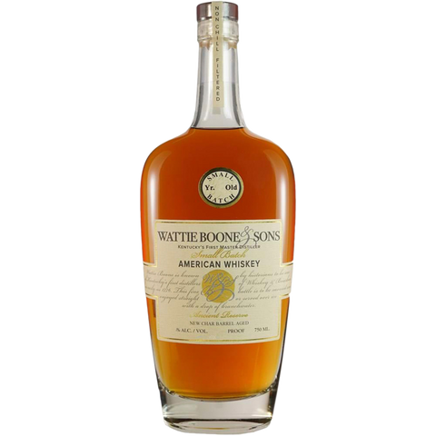 Wattie Boone & Sons 7 Year Old Small Batch American Whiskey