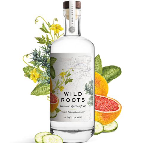 Wild Roots Cucumber and Grapefruit Gin