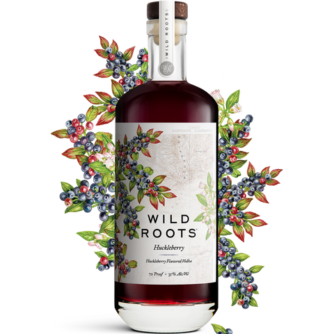 Wild Roots Huckleberry Vodka