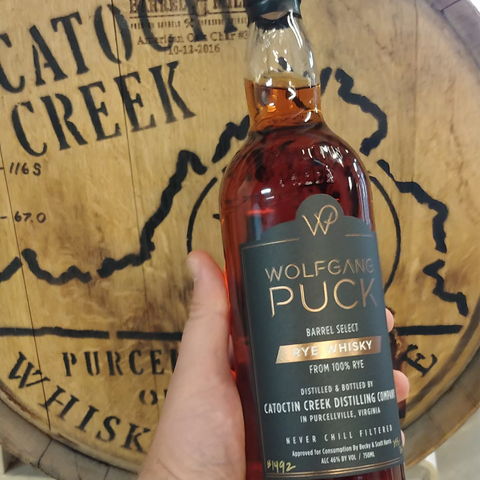 Catoctin Creek Wolfgang Puck Rye Cask