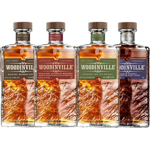 Woodinville Flagship Whiskey Collection (4 Bottles)