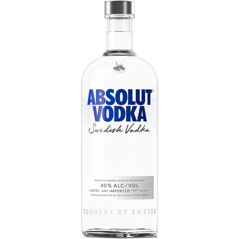 Absolut Swedish Vodka