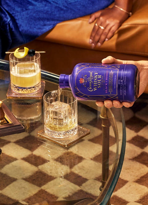 Crown Royal Whisky Sour Black Cherry Cocktail 375ml