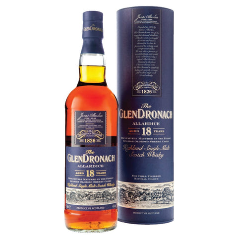 The Glendronach 18 Year Scotch