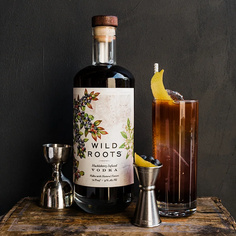 Wild Roots Huckleberry Vodka