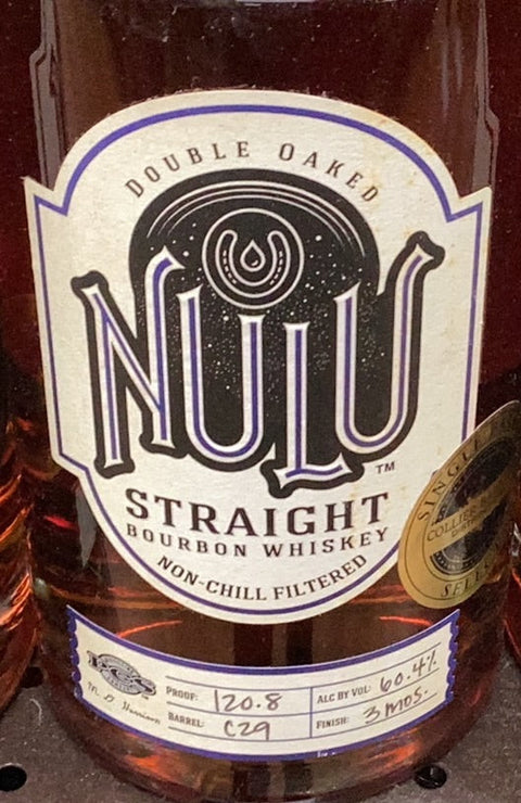 Nulu Double Oaked Straight Bourbon