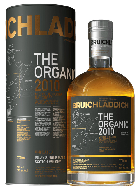 Bruichladdich The Organic 2010 Unpeated Single Malt Scotch
