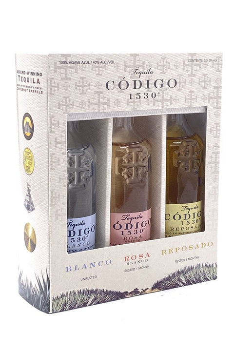 Código 1530 Tequila 3 Pack 50ml Gift Set