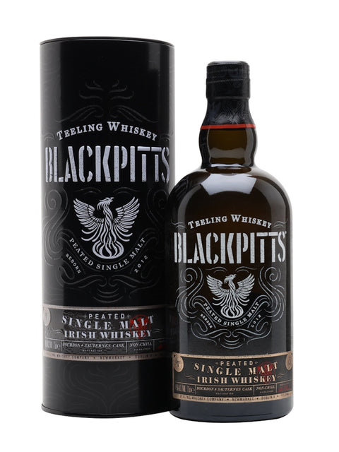 Teeling Blackpitts Peated Single Malt Irish Whisky