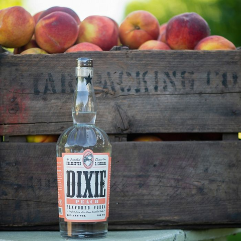 Dixie Peach Flavored Vodka