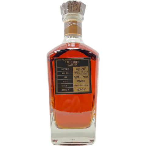 Old Elk 7 Year Wheated Bourbon (Private Selection)