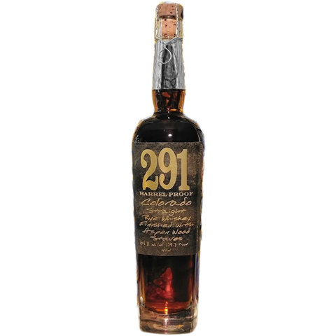 291 Colorado Barrel Proof Straight Rye Whiskey