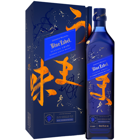 Johnnie Walker Umami Blue Label Scotch (Limited Edition)
