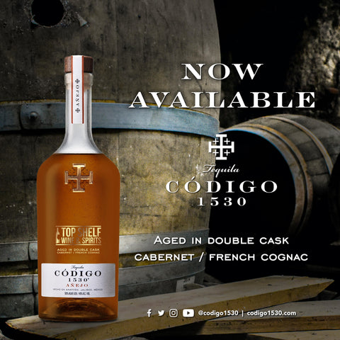 Código 1530 French Cognac Añejo Tequila (Private Selection)